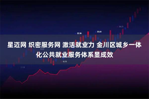 星迈网 织密服务网 激活就业力 金川区城乡一体化公共就业服务体系显成效
