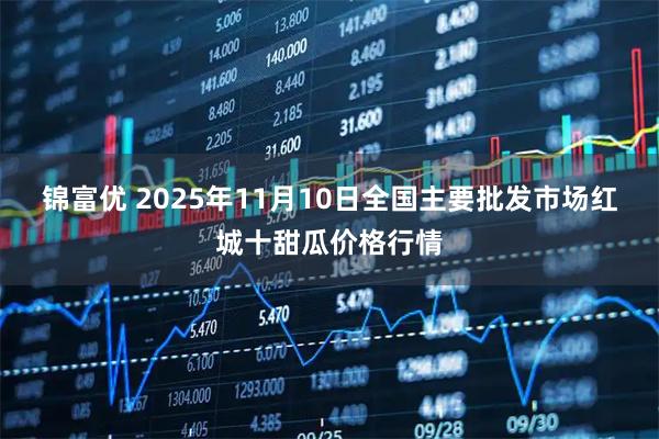 锦富优 2025年11月10日全国主要批发市场红城十甜瓜价格行情